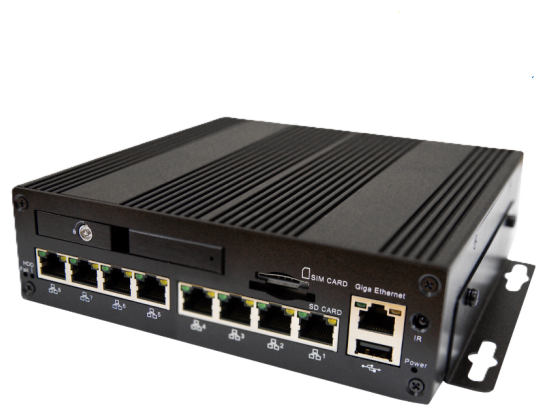 Everfocus eNVP-JNX-IV-V00008 — NVR mobile IA 8 PoE