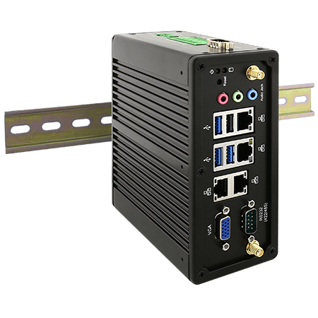 Winmate IBDRW100-EX-P — Box PC ATEX rail DIN